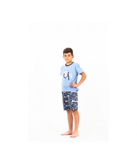  Children's boy's summer pajamas