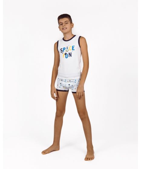 Children's men's underwear set - space fun