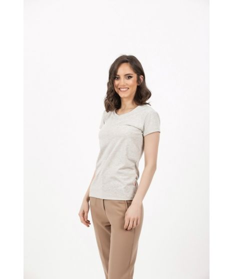 Women's T-shirt V-neck - 2073